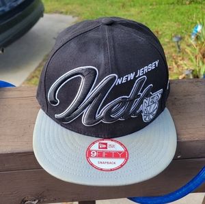 New Era Black New Jersey Nets SnapBack
